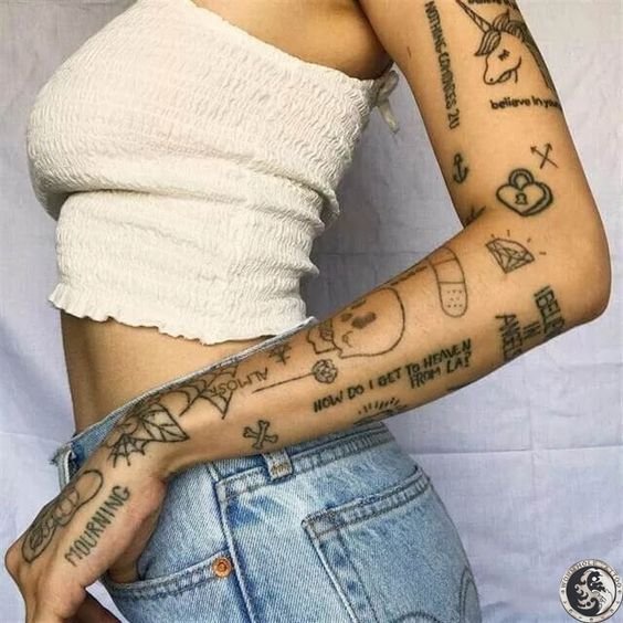 girls tattoos